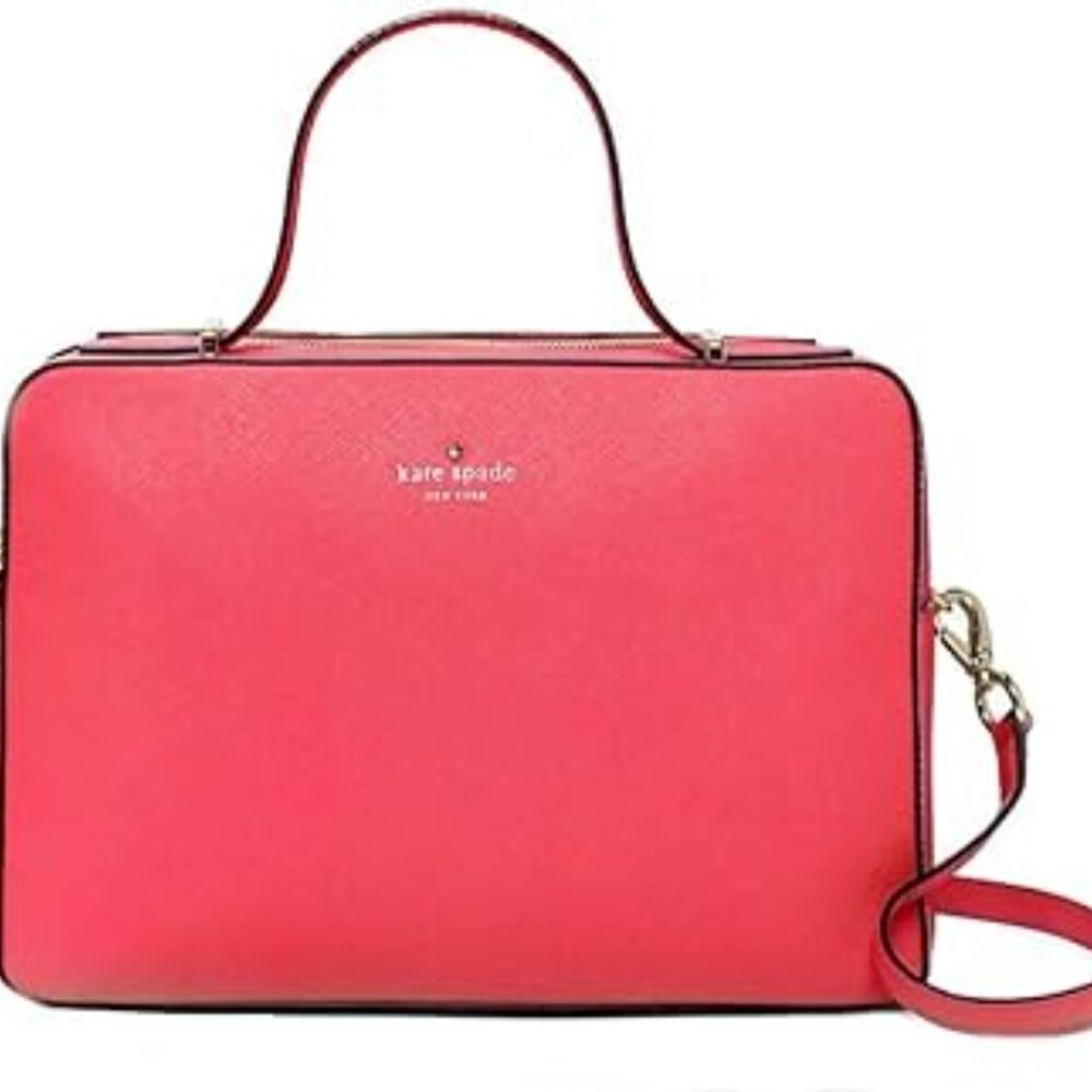 Kate Spade Authentic 💯 Orange \PINK 🧡🧡🧡Handbag - Picture 4 of 4